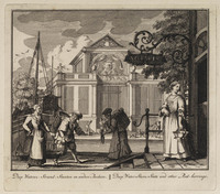 KG 08784
<br/>
Diep Watersz.: Strand: Staaten en andere Bockom
<br/>
<em>Laan, Adolf van der</em>